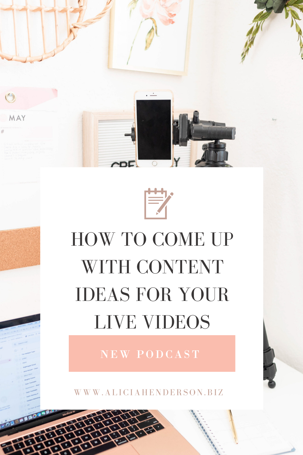 HOW TO COME UP WITH CONTENT IDEAS FOR YOUR LIVE VIDEOS EPISODE 34 live video live-streaming live stream